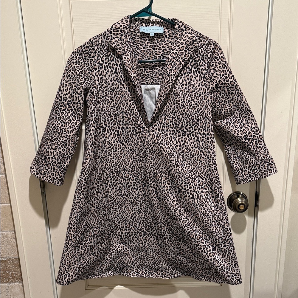 Tuckernuck Animal Print dress- XS